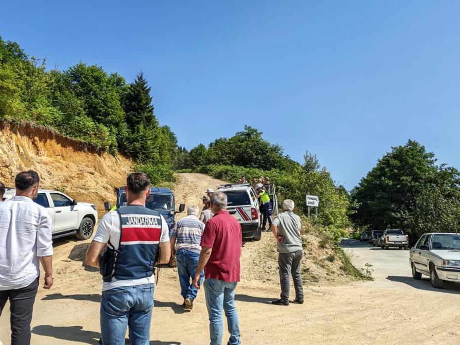 Giresun'da "helikopter düştü" ihbarı ekipleri harekete geçirdi