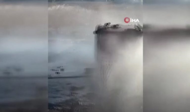 Felaket önlendi: Akaryakıt tankeri devrildi! – Türkiye'den son dakika haberleri