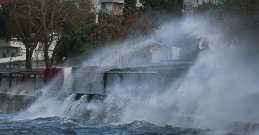 Marmara ve Ege için fırtına uyarısı