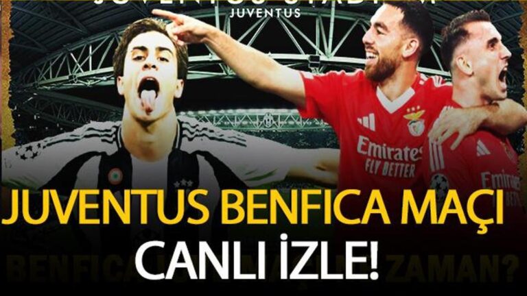 İlk 11, Juventus Benfica maçına karşılık mı? Şampiyonlar Ligi’nde gece Türk!