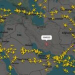 Yolcu uçağı Tahran'ın hava alanını sadece geçti: nefesler tutuldu, binlerce insan canlı görünüyordu