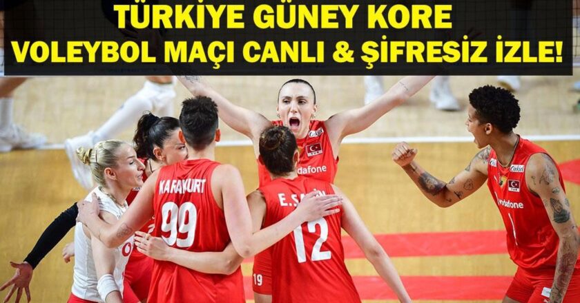 TRT Sports Stars Türkiye Güney Kore Match Canlı İzleme | Net Güney Kore voleybol hedefinin canlı izleme maçının sultanları!