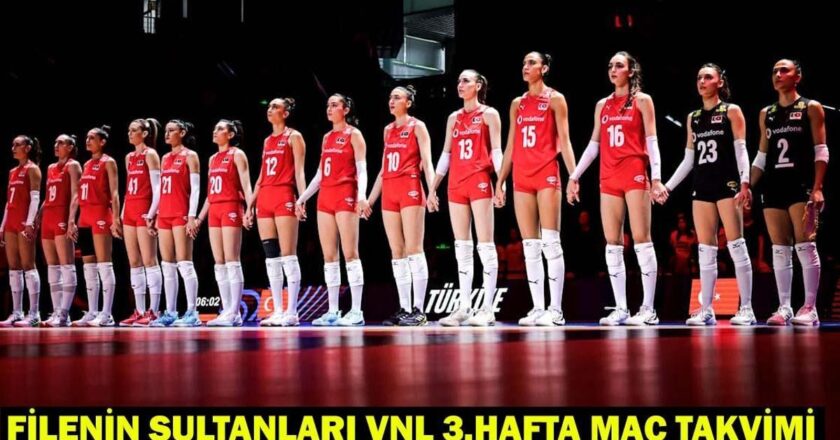 Ulusal Kadın Voleybol Takımı Milletler Ligi ne zaman yazışır?