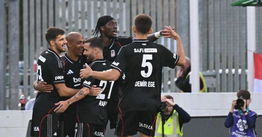 Maçın Özeti San Patrizio'nun 1-4 Besiktas | Kartal İrlanda'daki tur kapısını açtı.