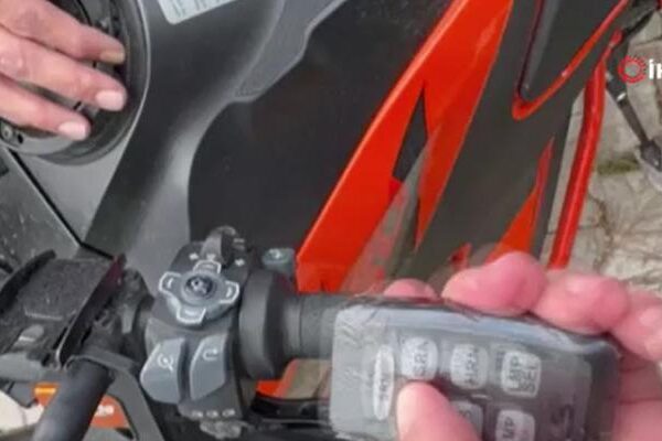 Şarköy'de polis sireniyle yakalanan motosikletçiye 138 bin TL para cezası