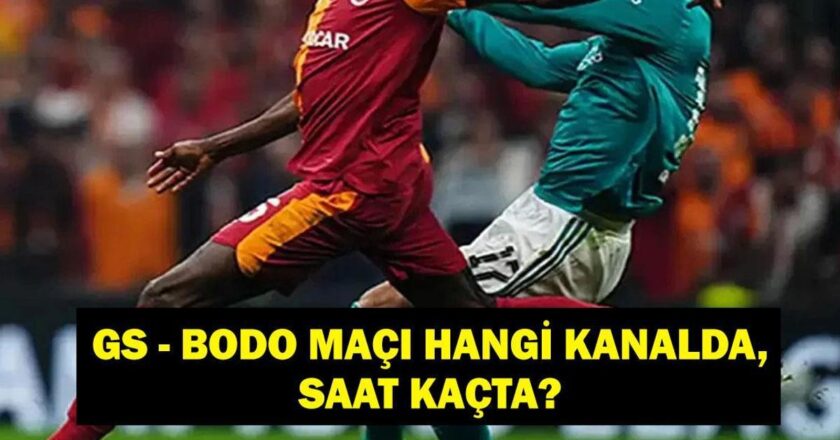 Galatasaray-Bodo/Glimt maçı ne zaman oynanacak? GS Bodo maçı hangi kanalda, saat kaçta? Maçın hakemi Michael Oliver'dı!